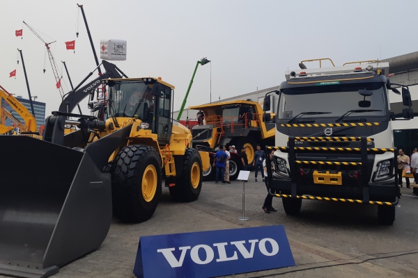  Volvo Bawa Produk Andalan ke Mining Indonesia 2019