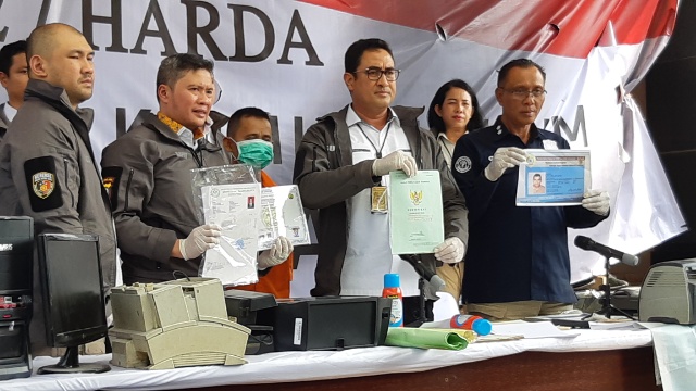  Polisi Ciduk Tersangka Pemalsu Dokumen di Wilayah Jakarta