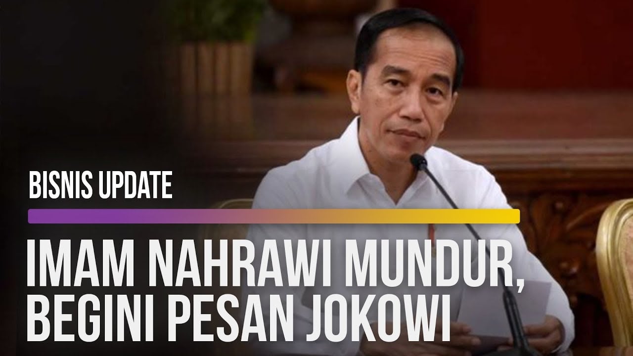  Imam Nahrawi Mundur, Begini Pesan Jokowi