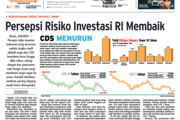  AKSI EMITEN: Persepsi Risiko Investasi RI Membaik, Kembangkan Usaha Keluarga lewat IPO