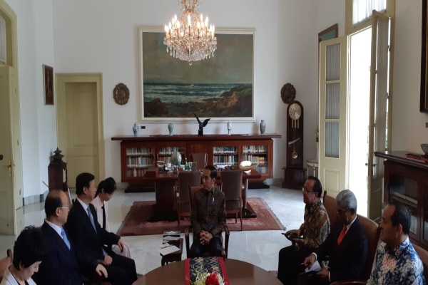  Temui Presiden Jokowi, Penasihat Presiden China Xi Jinping Apresiasi Proyek Infrastruktur di Indonesia