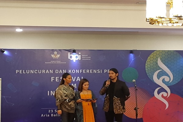  Chicco Jerikho, Tara Basro, Gading Marten dan Laura Basuki Didapuk Jadi Duta Festival Film Indonesia 2019