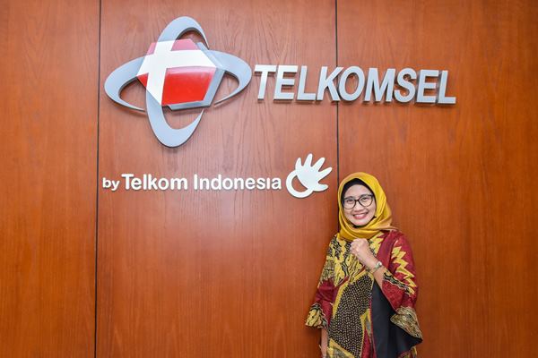 Direktur Utama PT Telekomunikasi Selular (Telkomsel) Emma Sri Martini./dok. Telkomsel