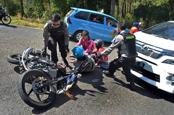  Angka Kecelakaan Lalin di Kota Bandung Turun 9%