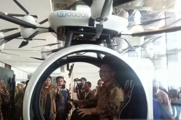  Lapan Luncurkan Dadali, Drone Pengangkut Manusia