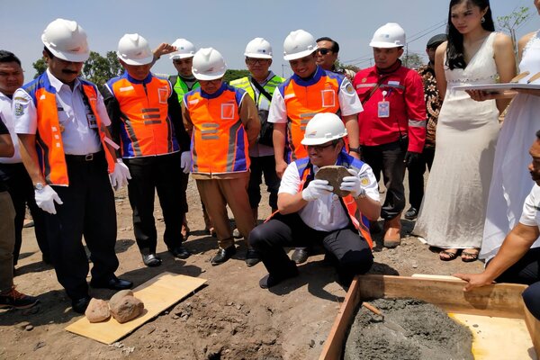  Stasiun KA Malang Dibangun dengan Konsep Gunung Putri Tidur