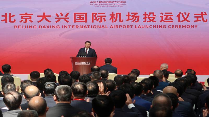  Ulang Tahun Ke-70, Xi Jinping Resmikan Bandara Termahal di China