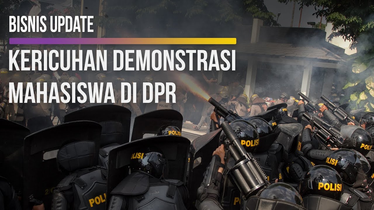  Kericuhan Demonstrasi Mahasiswa di DPR