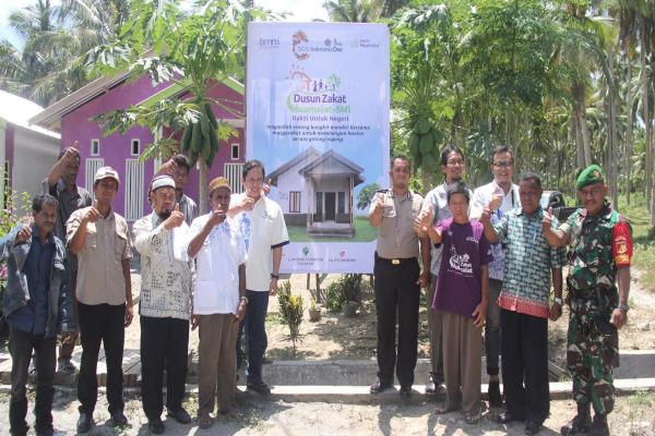  Korban Gempa Bumi Sulawesi Tengah, Laznas Baitulmaal Muamalat Resmikan 320 Rumah Harapan  