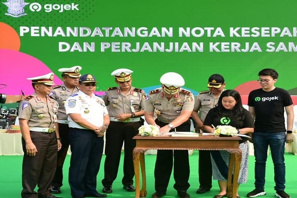  Kakorlantas Polri: Gojek Aman! Gojek Tertib!