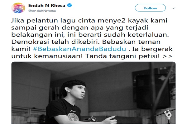  Penangkapan Ananda Badudu Picu Reaksi Joko Anwar hingga Ernest Prakasa