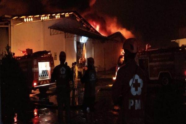  Gudang Kapas PT Sritex Sukoharjo Terbakar, Diawali Sejumlah Dentuman