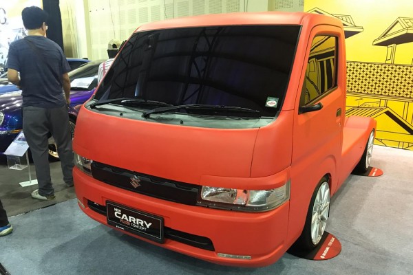  New Carry Fluzh Concept, Pikap Ganteng Berkonsep Low Rider