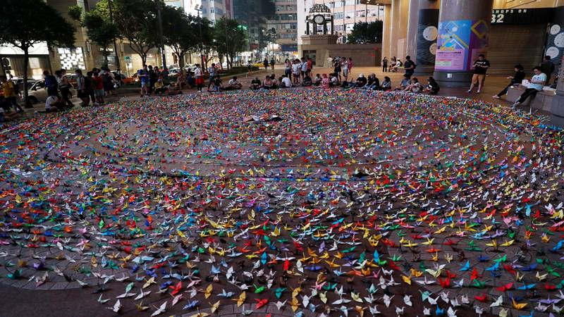  China Ultah 1 Oktober, Demonstran Hong Kong Siapkan Kado