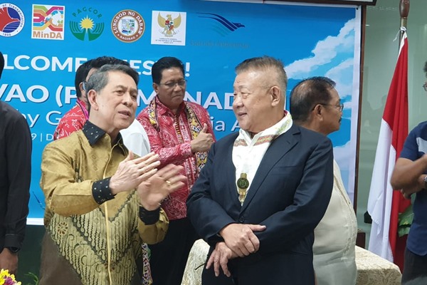  Sinyo Sarundajang : Penerbangan Manado-Davao Perkuat Hubungan Indonesia & Filipina