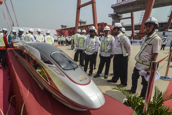  KCIC : Trase Kereta Cepat Jakarta-Bandung Tersambung 2020