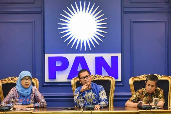  Zulhas, Mulfahri, Asman Abnur, dan Hanafi Rais Calon Pimpinan MPR PAN