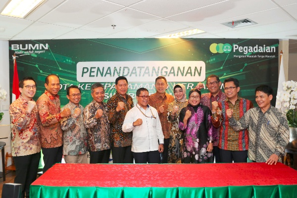  BRI dan Pegadaian Teken Nota Kesepahaman Sinergi Bisnis