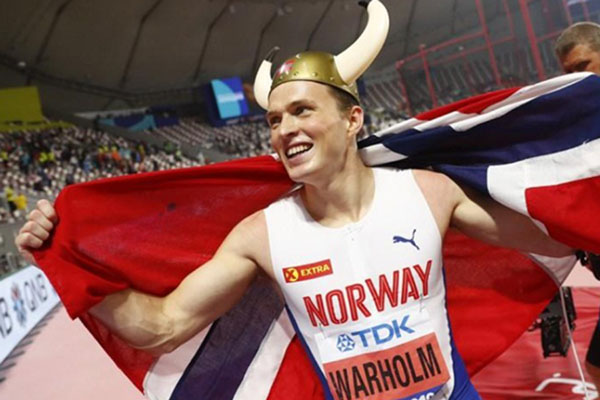  Hasil Kejuaraan Dunia Atletik, Warholm Juara 400 M Lari Gawang Putra