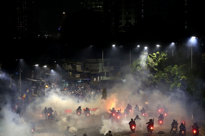  Polisi Tangkap Perusuh Demonstrasi Positif Narkoba