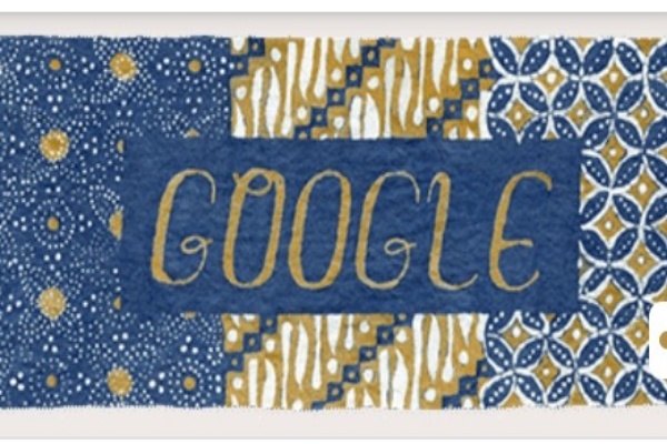  Google Doodle Rayakan Hari Batik Nasional