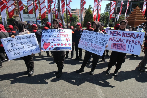  Demonstrasi Buruh di Surabaya, Ini Daftar Tuntutannya