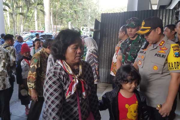  Pengungsi asal Wamena tiba di Malang