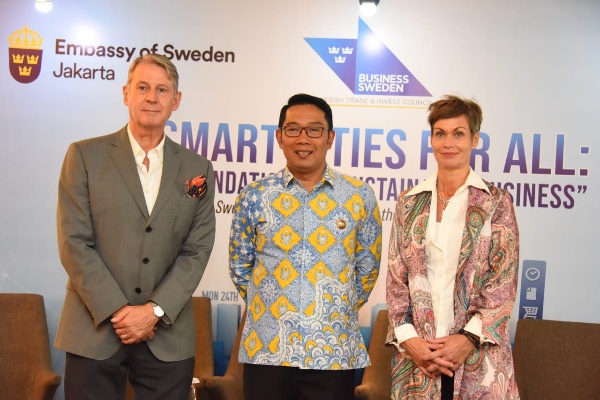  Konsep Smart City Ridwan Kamil Pincut Dubes Swedia