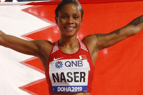  Pelari Bahrain Salwa Eid Naser Juara Dunia 400 Meter