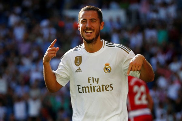  Hazard Cetak Gol, Madrid Mantapkan Posisi Teratas Klasemen La Liga Spanyol