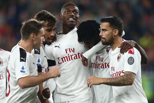  Hasil Liga Italia : Milan Gasak Genoa, Sampdoria Makin Terpuruk