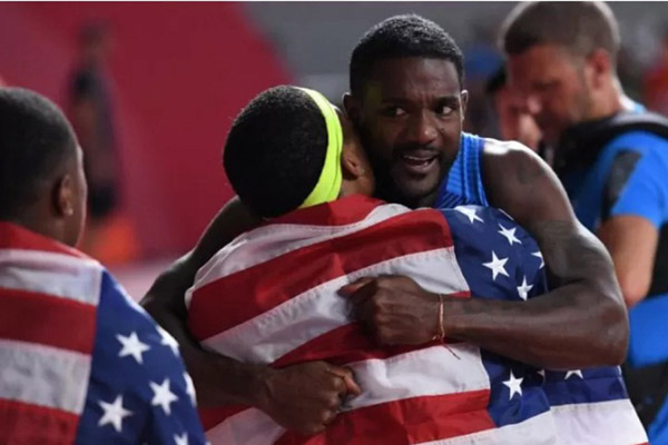 Amerika Serikat Juara Dunia 8 Kali Lari Estafet 4 x 100 Meter Putra