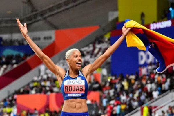  Yulimar Rojas Pertahankan Gelar Juara Dunia Lompat Jangkit