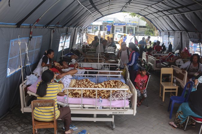  Bahan Makan Pengungsi Maluku Cukup, Tenda dan Lainnya Masih Kurang