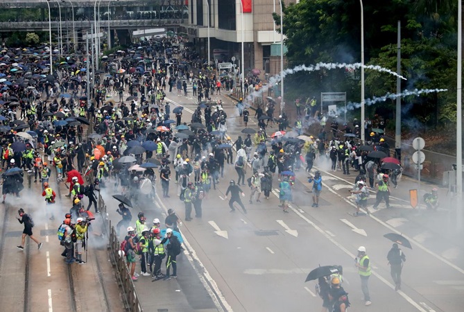  UU Darurat Ditolak, Demo di Hong Kong Kian Marak