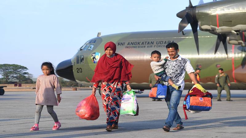  Tujuh Warga Banten Dipulangkan dari Papua Tiba di Serang