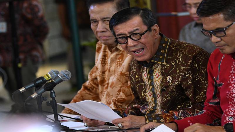  Revisi UU KPK, YLBHI Tuding Yasonna Laoly Khianati Jokowi