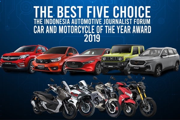  Ini Dia Lima Motor dan Mobil Terbaik 2019 Versi Wartawan Otomotif