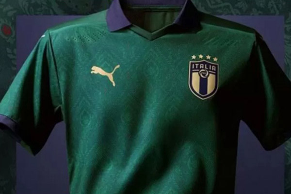  Seragam Baru Timnas Italia Warna Hijau, dari Puma