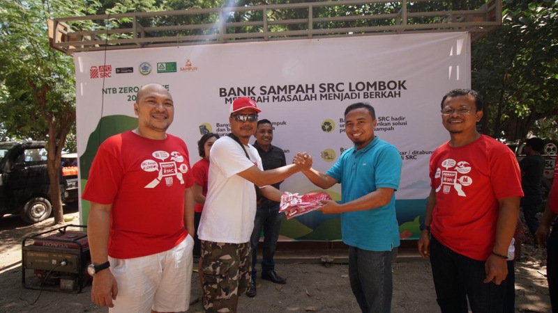  Paguyuban SRC Lombok Giatkan Program Kemitraan Pengelolaan Bank Sampah