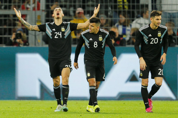 Tanpa Messi & Aguero, Argentina Imbangi Jerman Skor 2 - 2