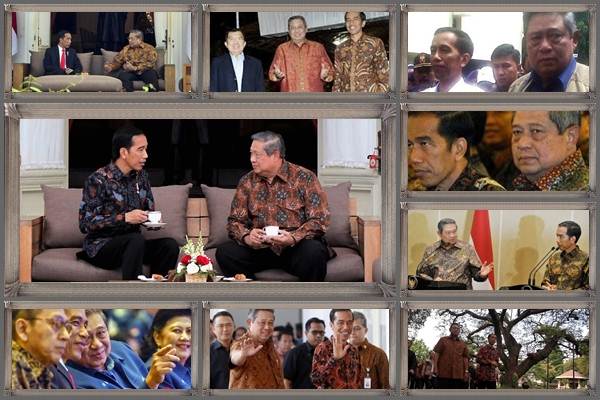  Bertemu SBY, Jokowi Sebut Bahas Soal Koalisi
