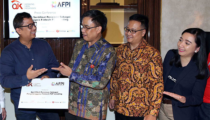  PENAMBAHAN FINTECH P2P LENDING BERIZIN