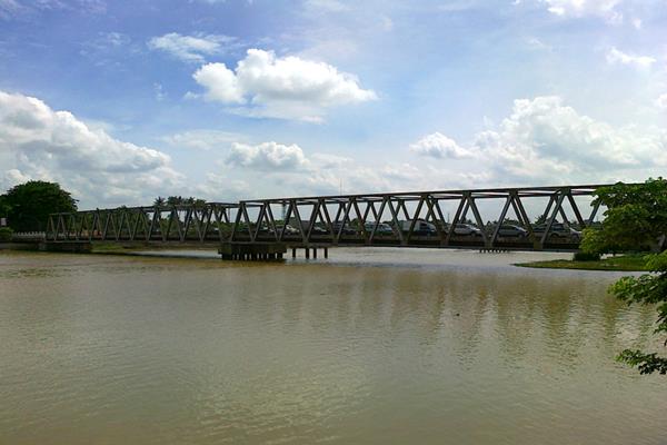  Hujan Datang, Debit Air Sungai Cisadane Normal Kembali