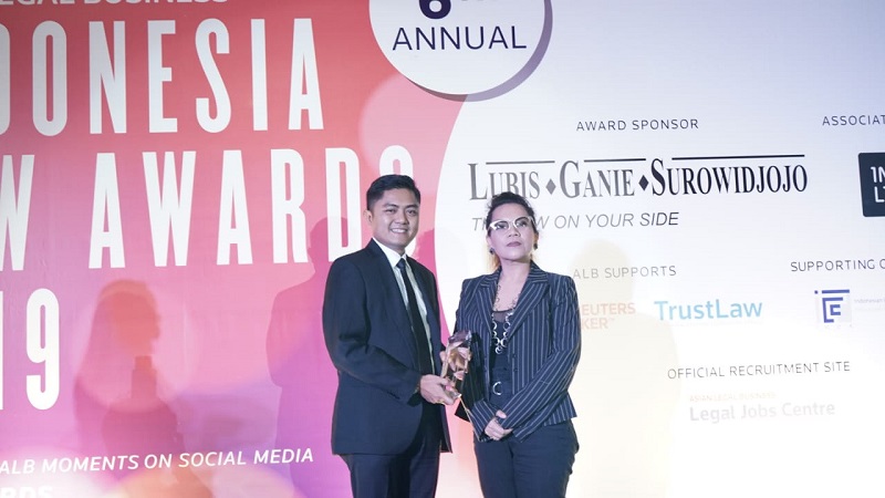  Angkasa Pura I Raih Penghargaan dalam Ajang The 6th Indonesia Law Awards 2019