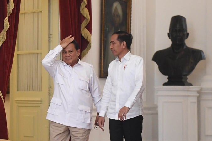  Pelantikan Presiden Jokowi, Prabowo: Kalau Diundang Lurah, Ya Harus Hadir