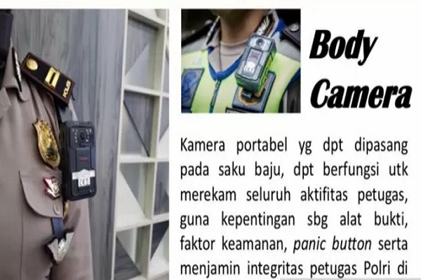  Ada Body Camera di Tubuh Polantas Polda Metro Jaya