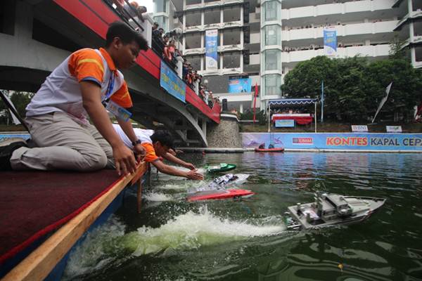  UMM Sabet 3 Gelar Kontes Kapal Cepat Tak Berawak  2019