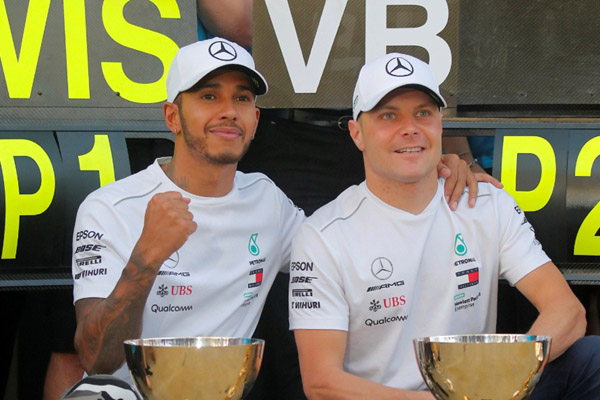  Bottas Menangi GP Jepang, Mercedes Pastikan Gelar Juara Individu dan Konstruktor