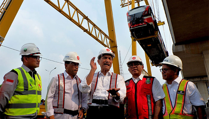  PROGRES PEMBANGUNAN LRT